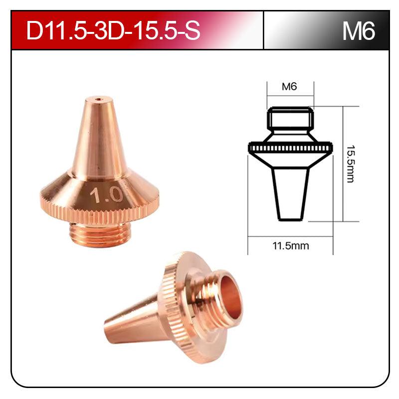 Laser-Schneiddüse 3D D11,5-3D-15,5-S M6 - Beam.Deals