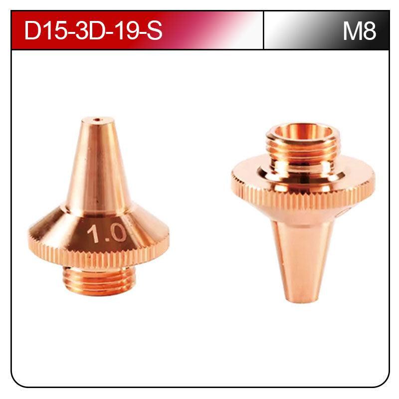 Laser-Schneiddüse 3D Single D15-3D-19-S M8 - Beam.Deals