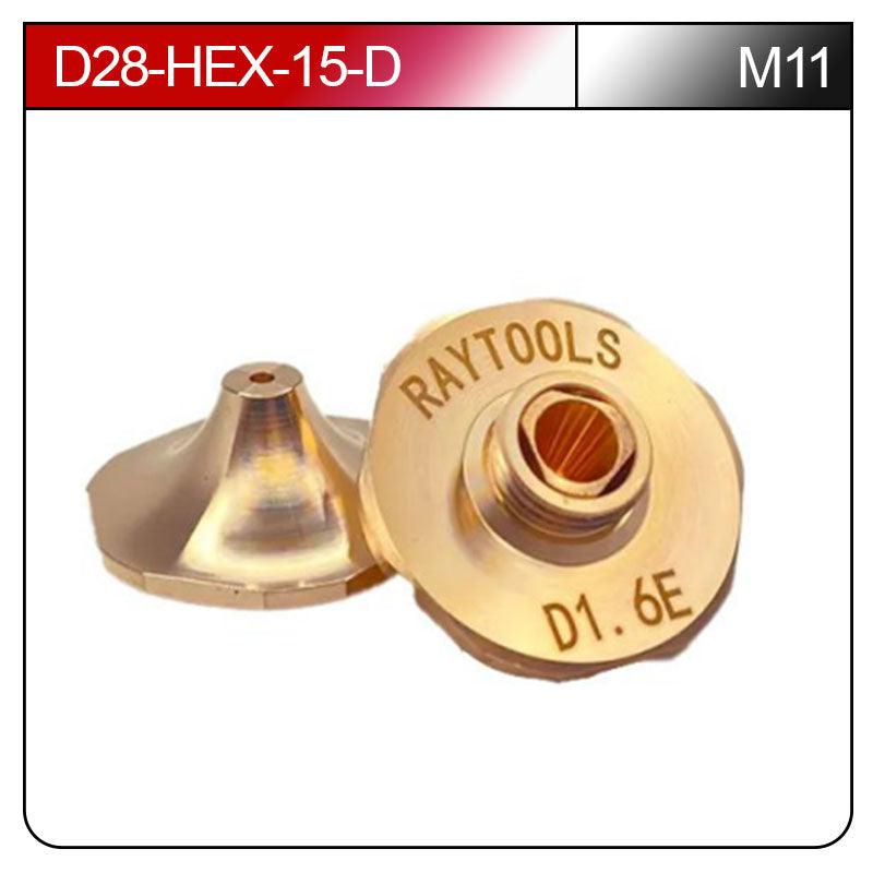 Laser-Schneiddüse Double D28-HEX-15-D M11 - Beam.Deals