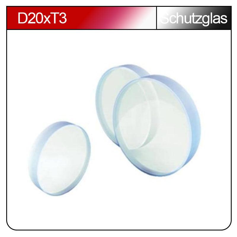 Laseroptik Schutzglas-Linse D20xT3 Protective Lens - Beam.Deals